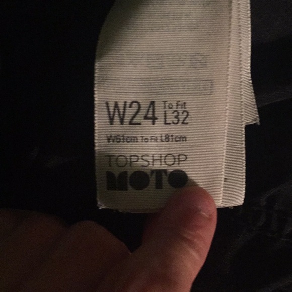 Topshop moto jeans, 24, high waist - Picture 2 of 3